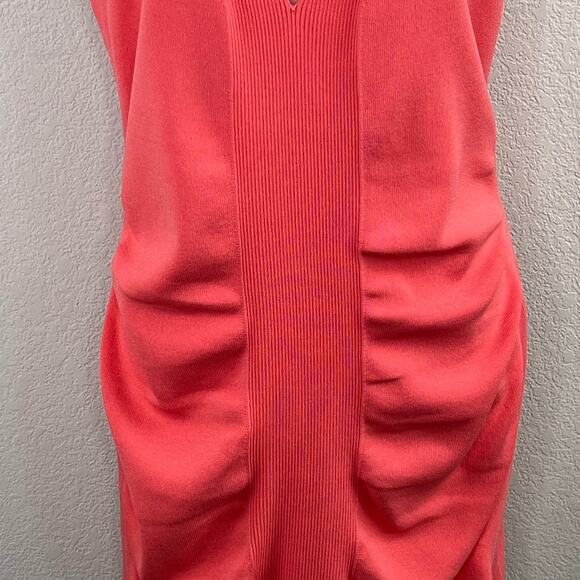 Ted Baker London Coral Bodycon V-Neck Sleeveless Stretch Mini Dress US 14/L NWT - Picture 8 of 13